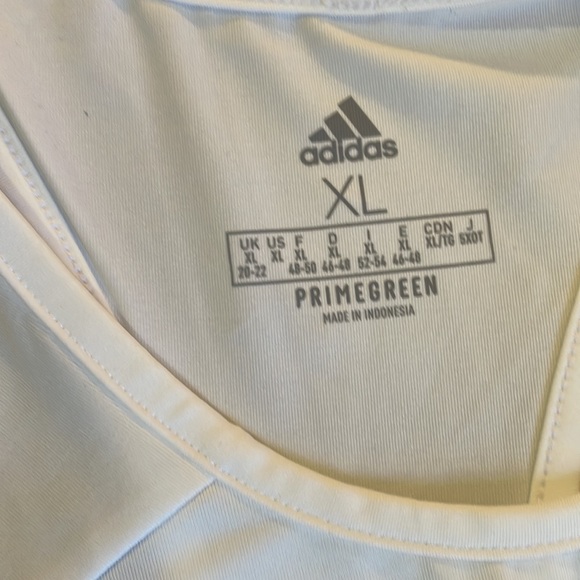 Adidas Original Lose logo White and Black Racerback tank tank, XL, Women’s, New - Picture 6 of 7